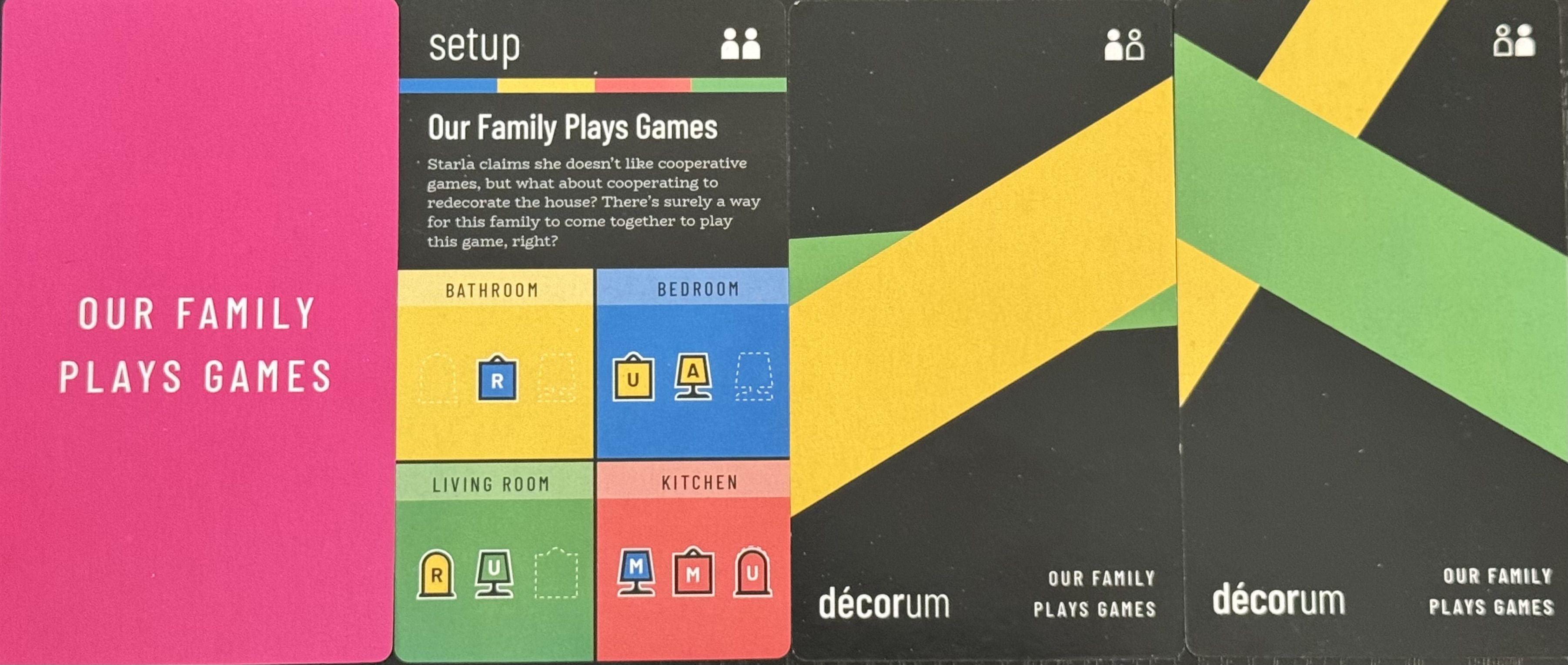 Décorum: Our Family Plays Games Scenario doboz
