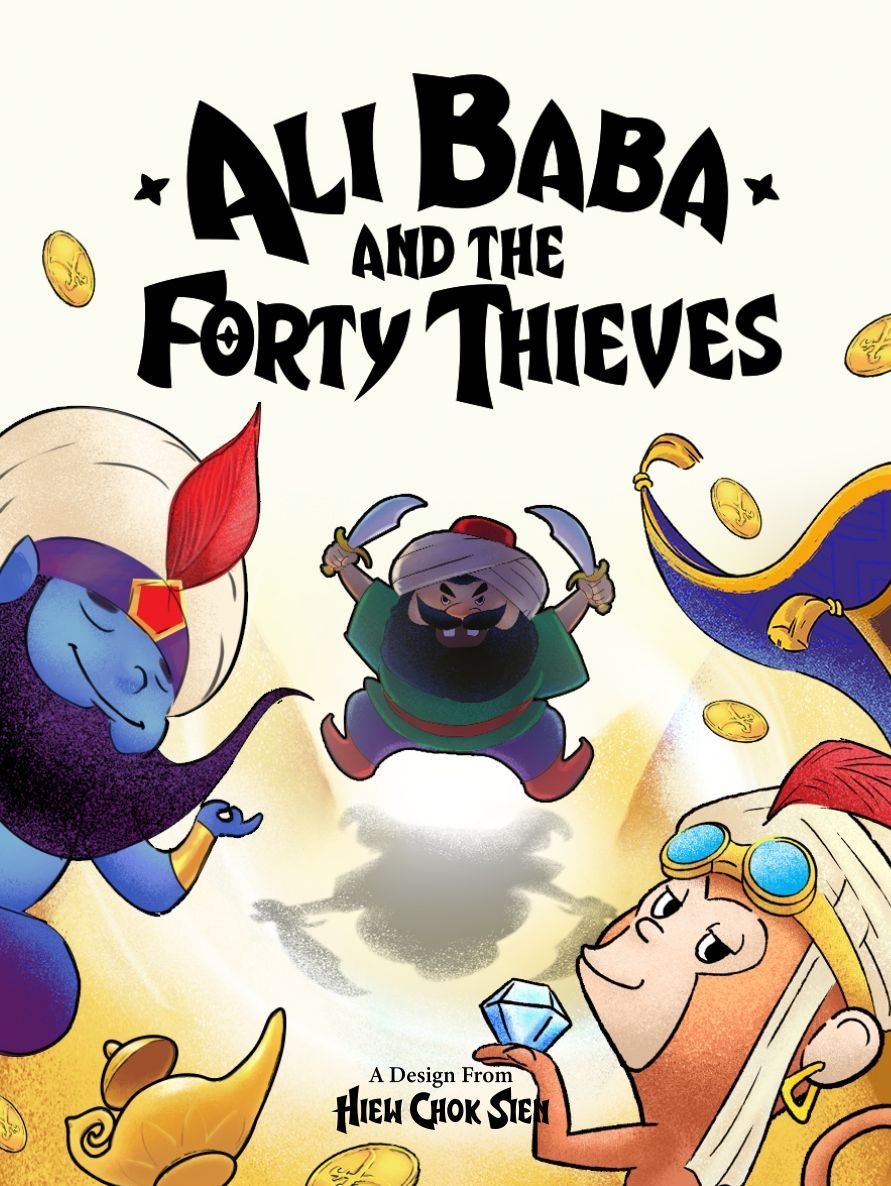 Ali Baba and the Forty Thieves doboz