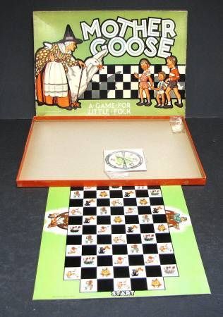 Mother Goose: A Game for Little Folk box art