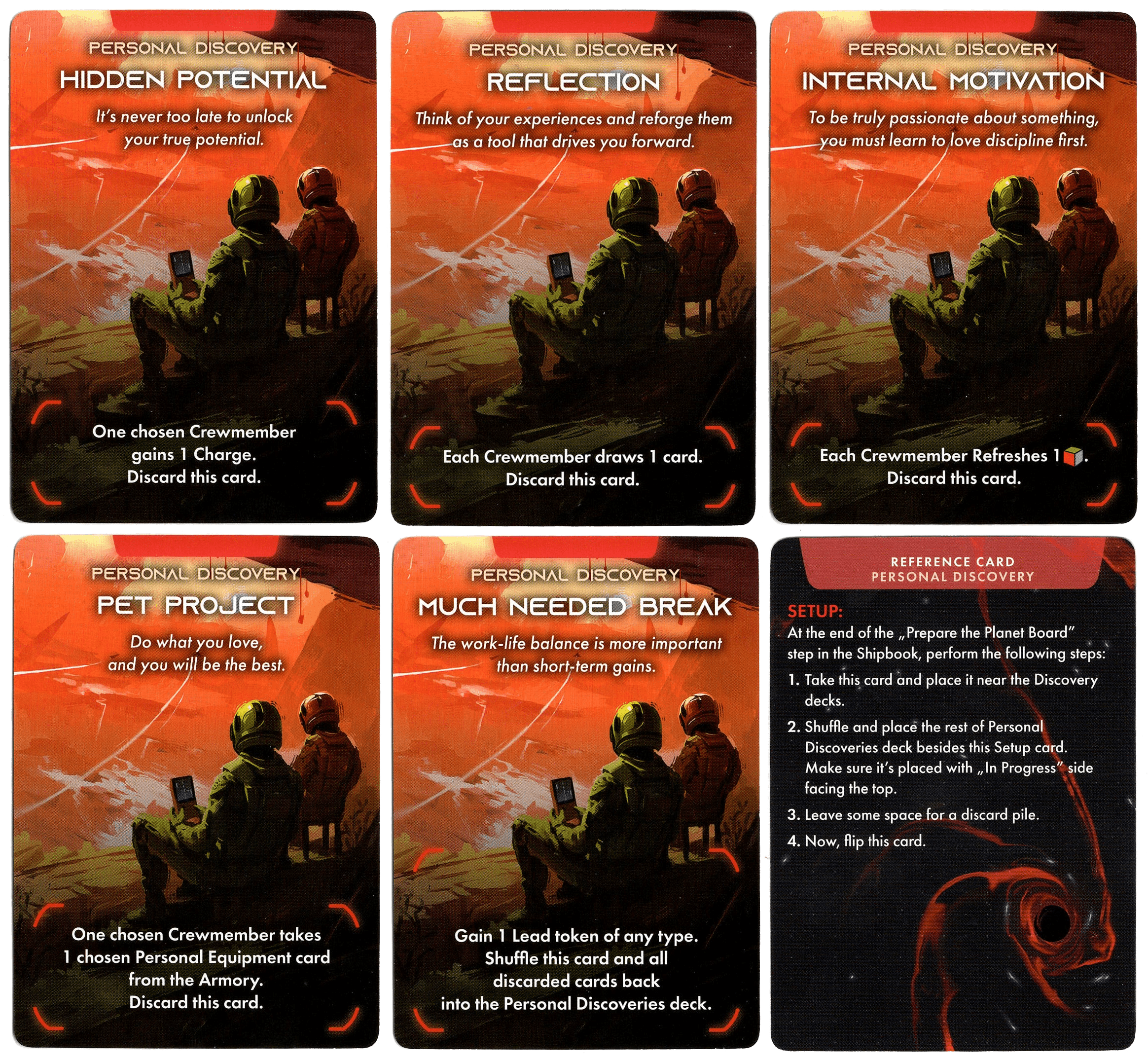 ISS Vanguard: Personal Discovery Promo Cards doboz