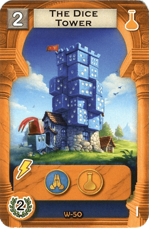 Path of Civilization: The Dice Tower Promo Card box art