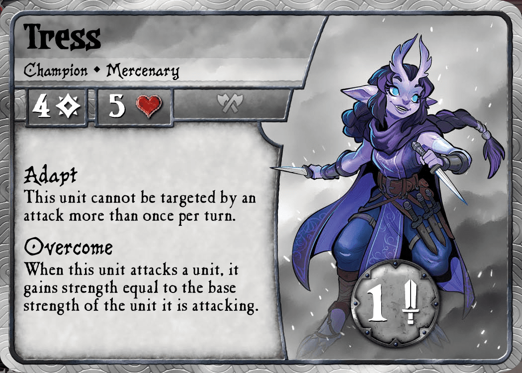 Summoner Wars (Second Edition): Tress Promo Card doboz