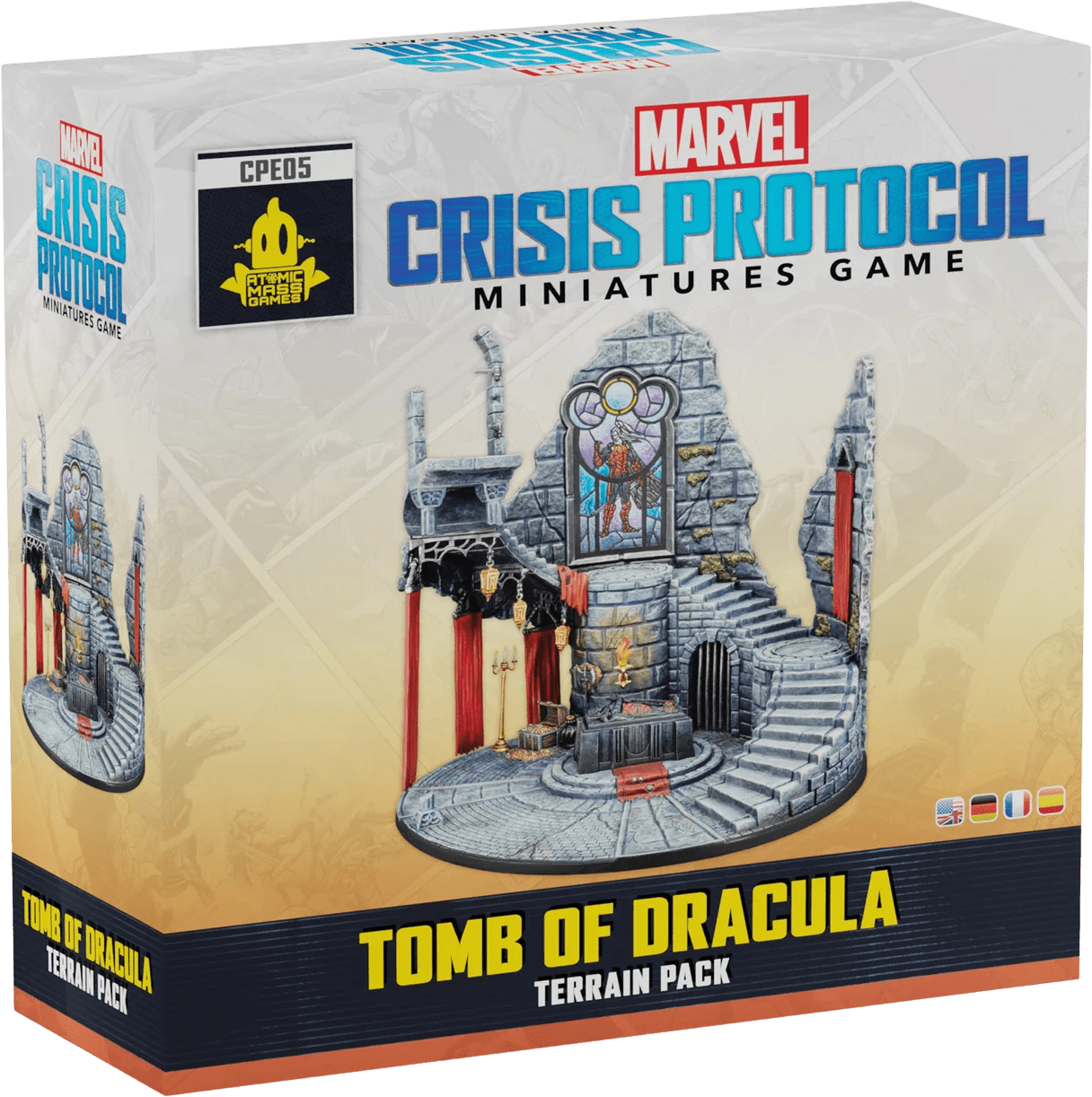 Marvel: Crisis Protocol – Tomb of Dracula Terrain Pack doboz