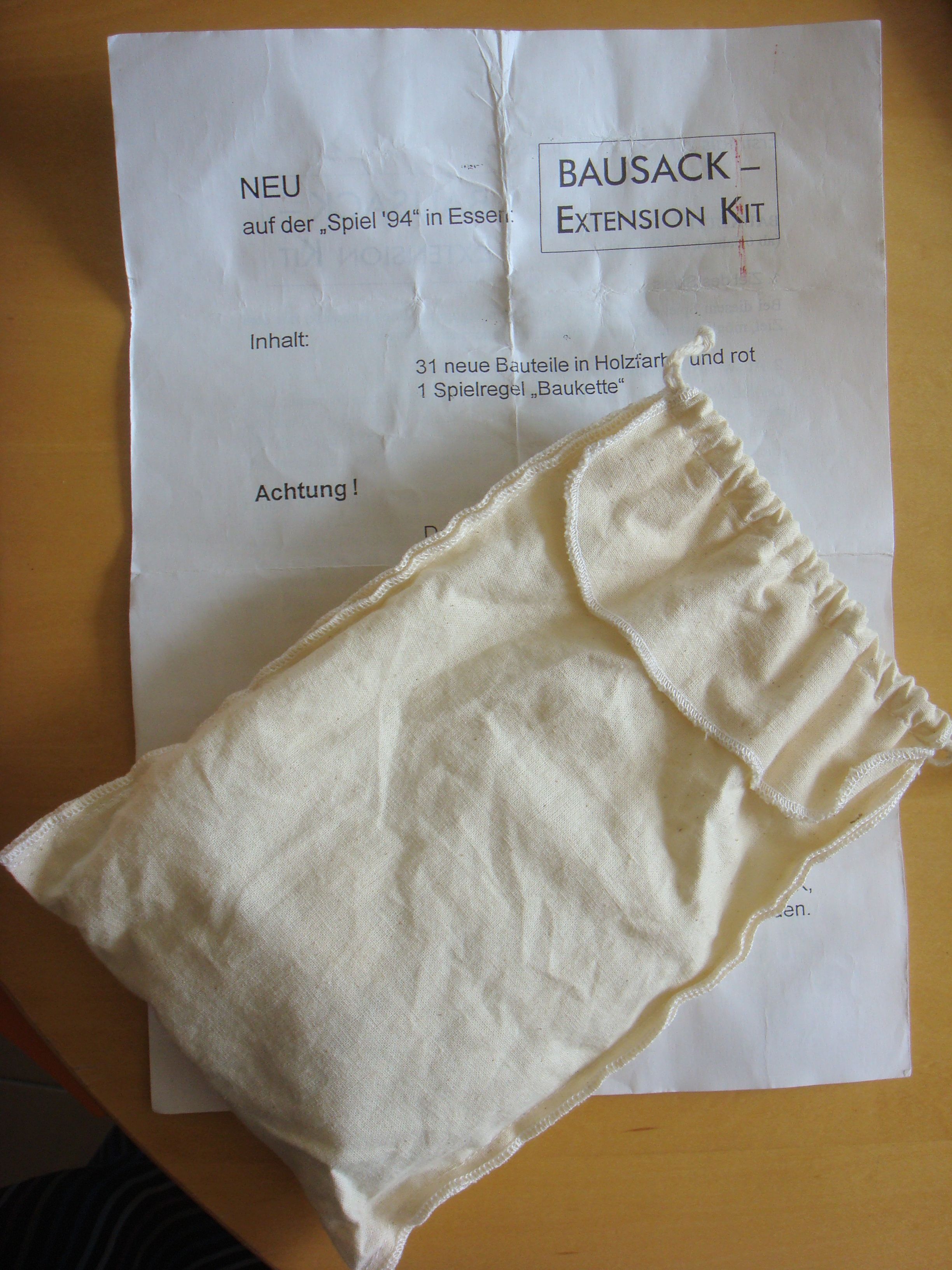 Bausack: Extension Kit box art