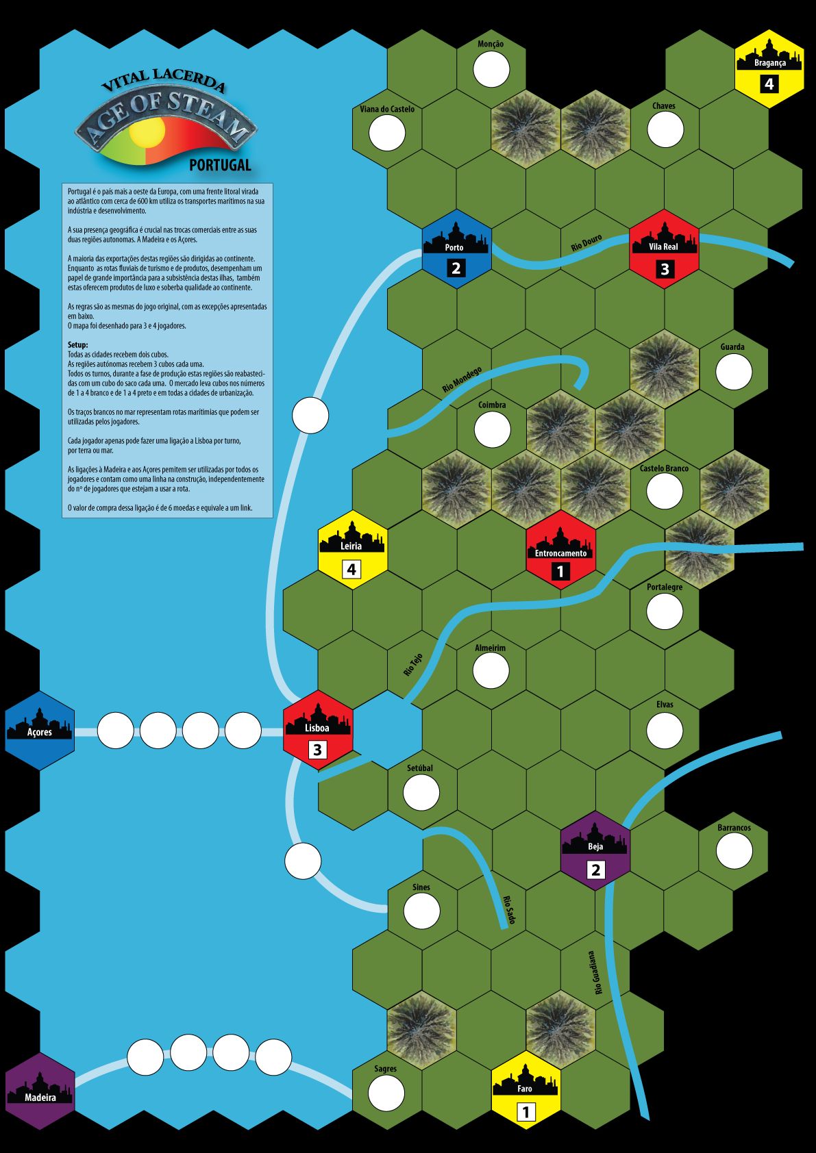 Age of Steam Expansion: Portugal doboz