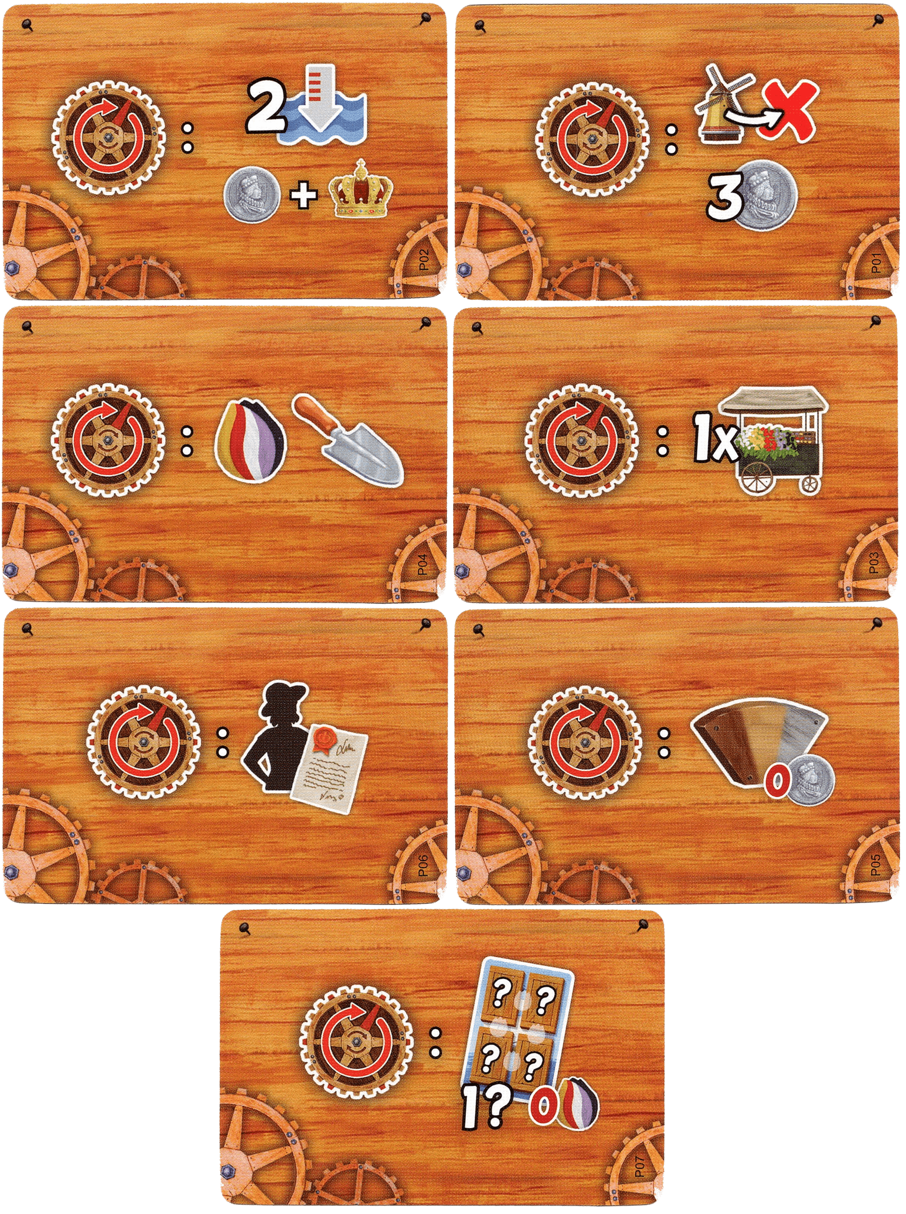 Windmill Valley: Calendar Ability Promo Cards box art