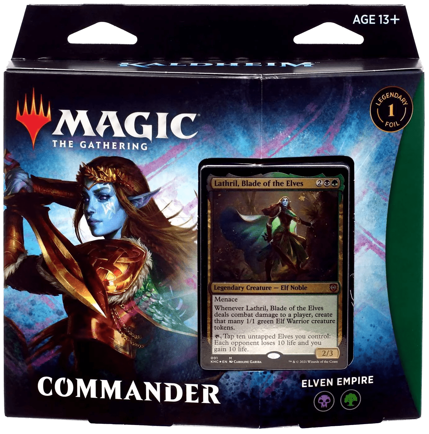 Magic: The Gathering – Kaldheim Commander: Elven Empire doboz