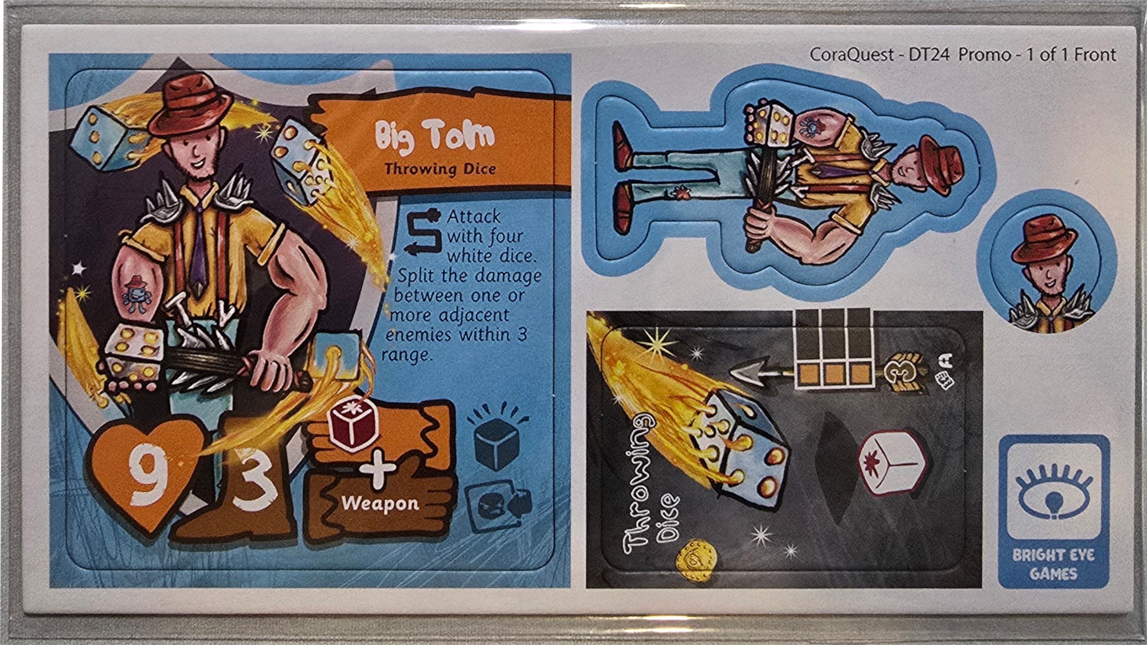 CoraQuest: Big Tom Promo doboz