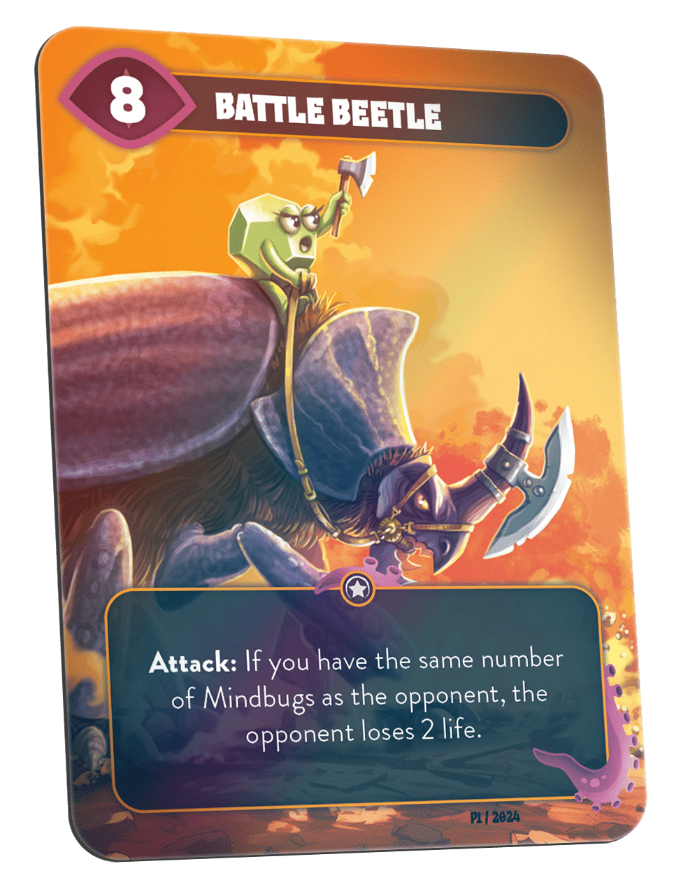 Mindbug: Battle Beetle Promo Card box art