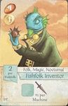 Creature Caravan: Fishfolk Inventor Creature Promo Card doboz