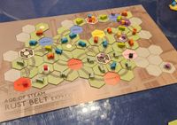 Age of Steam Expansion: Rust Belt Express / Union Pacific Express box art