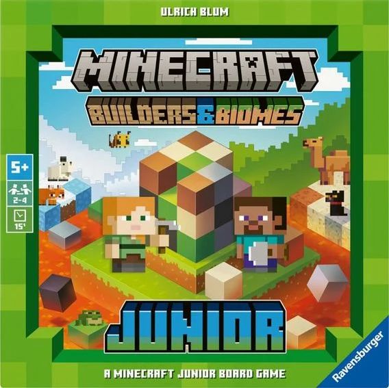 Coperta Minecraft: Builders & Biomes – Junior