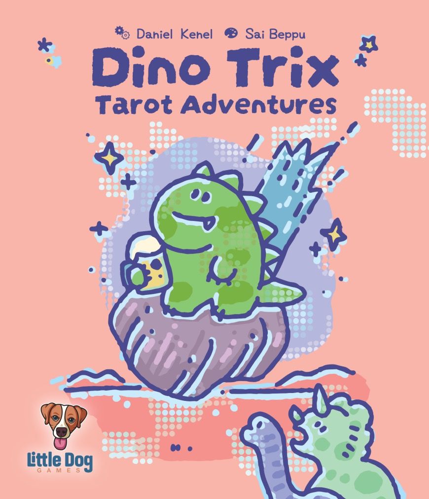 Dino Trix: Tarot Adventures box art