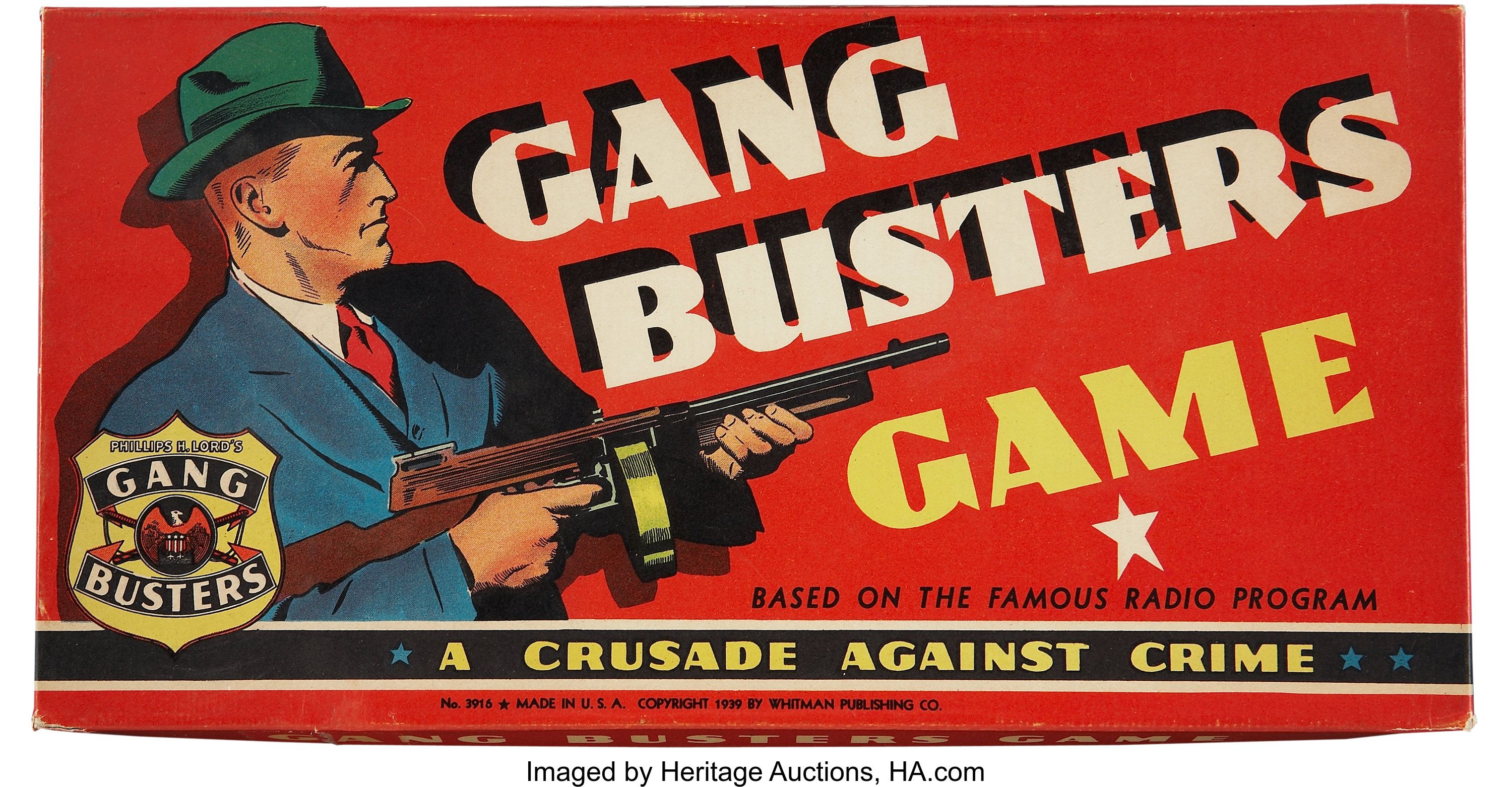 Gang Busters Game doboz