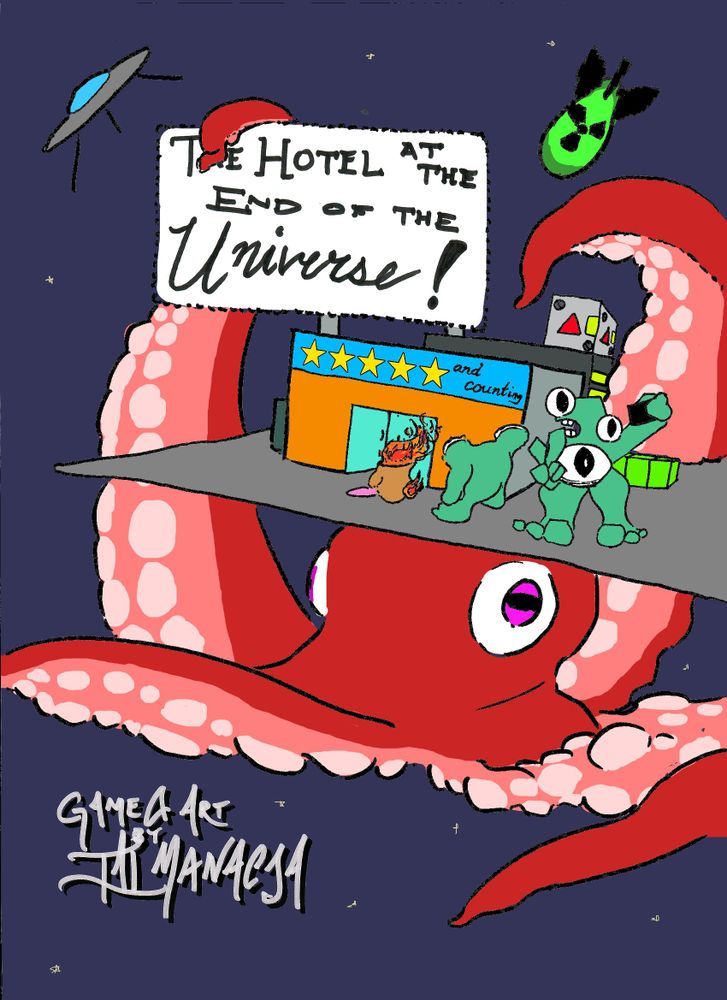 The Hotel at the End of the Universe box art