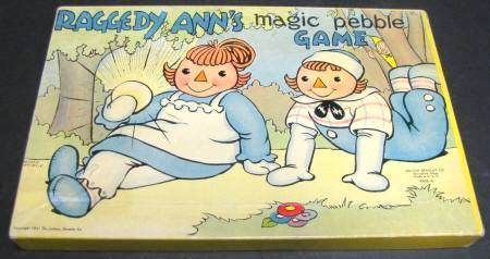 Raggedy Ann's Magic Pebble Game box art