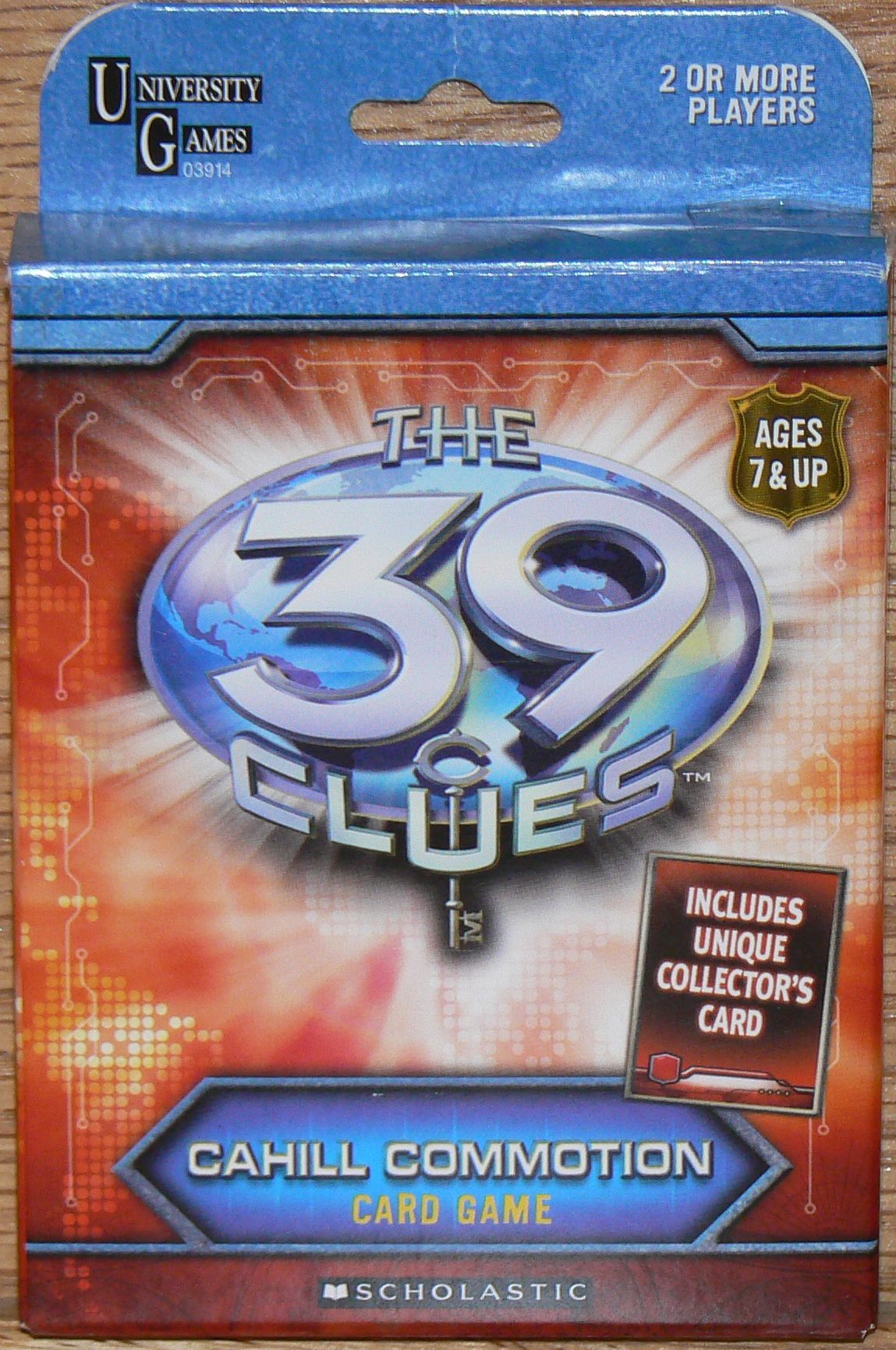 Coperta 39 Clues: Cahill Commotion