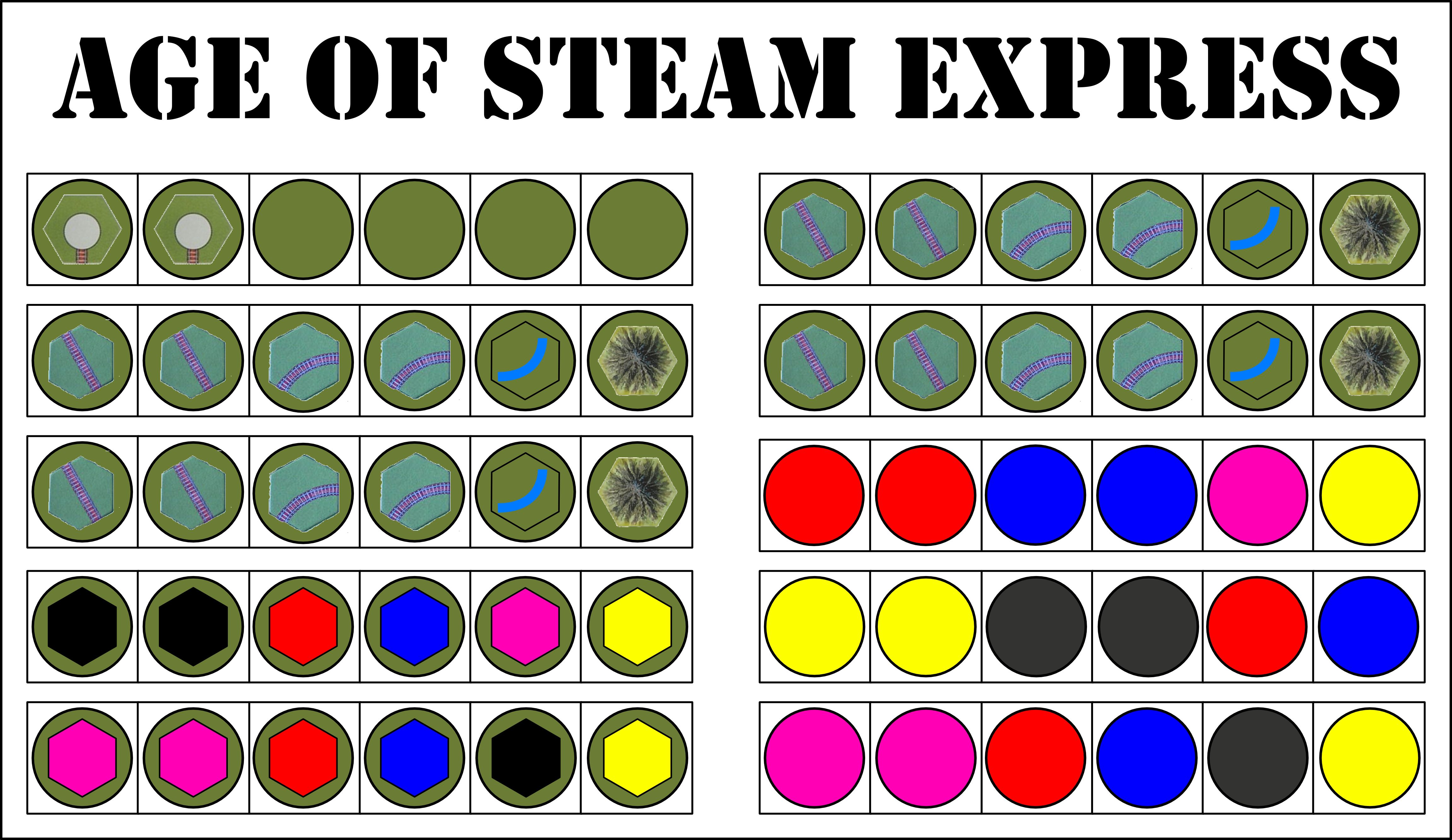 Coperta Age of Steam Express
