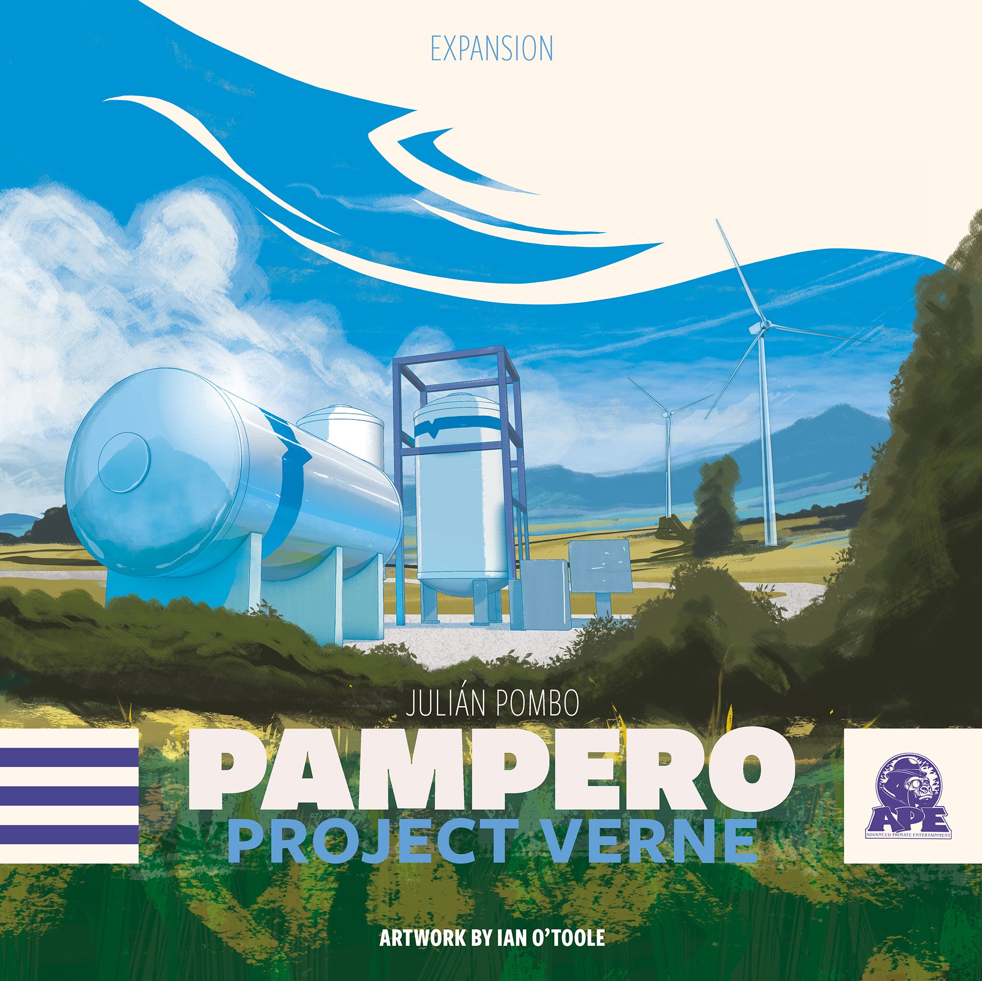 Coperta Pampero: Project Verne