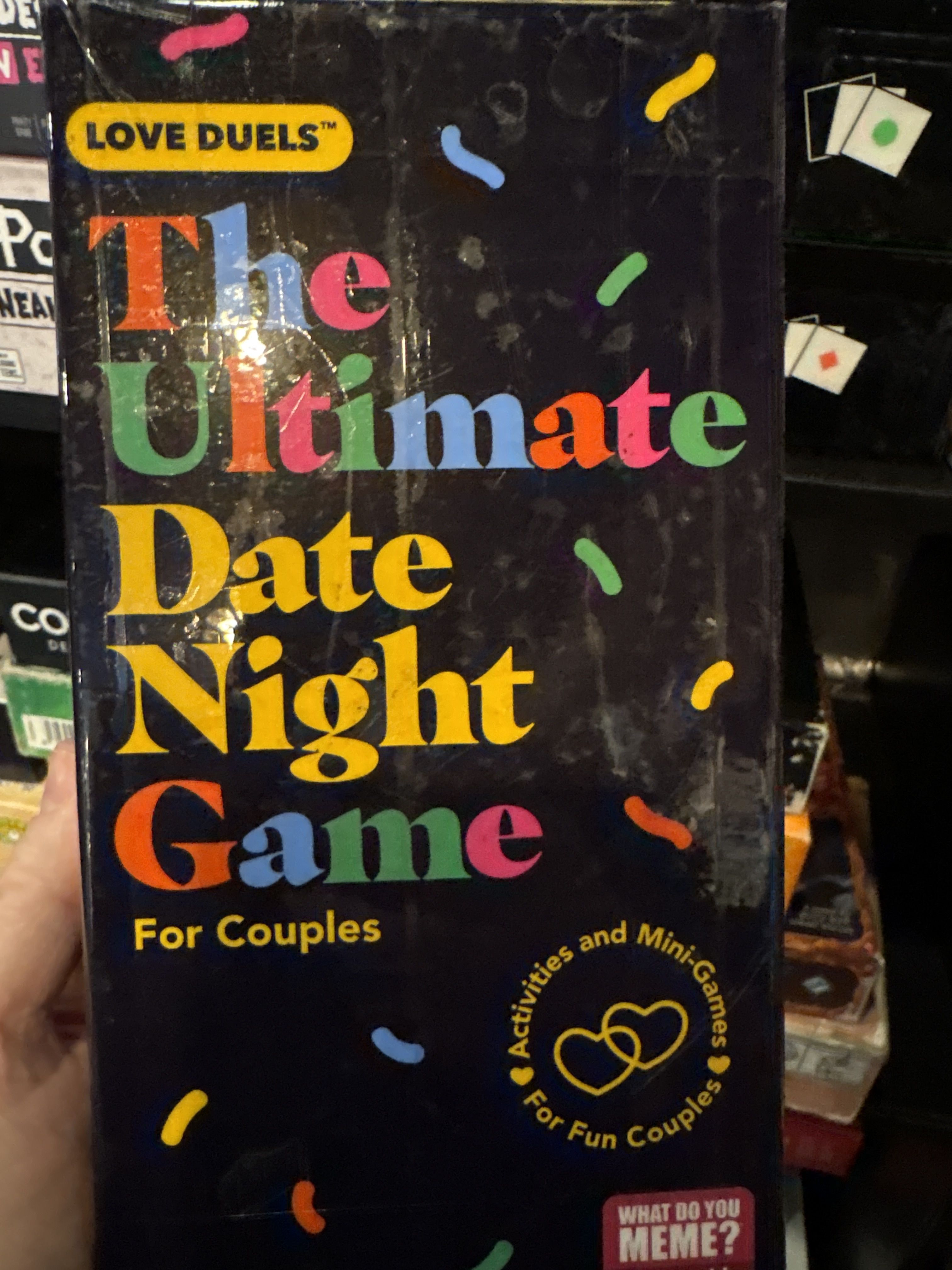 The Ultimate Date Night Game for Fun Couples doboz