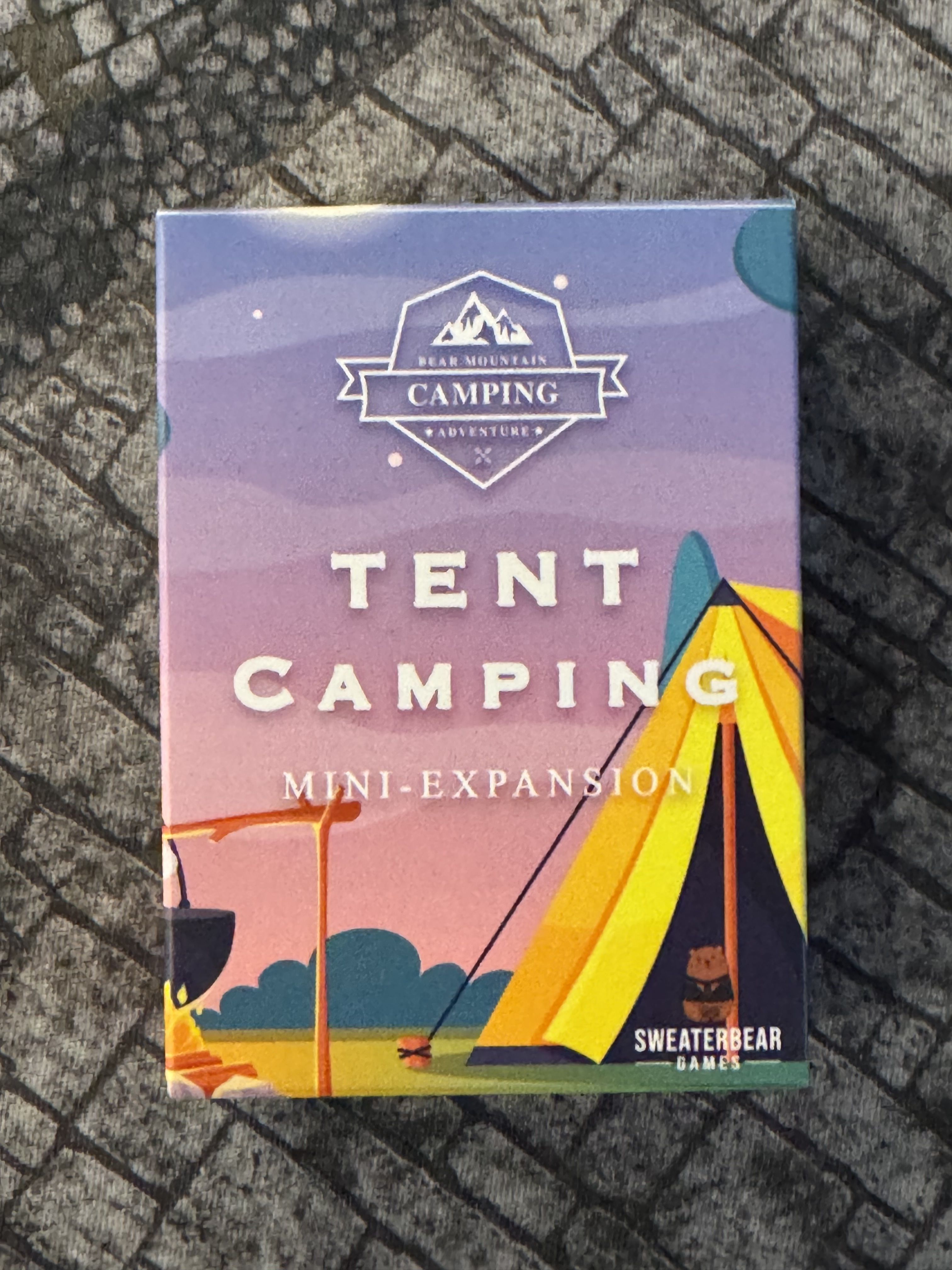 Bear Mountain Camping Adventure: Tent Camping Mini-Expansion doboz