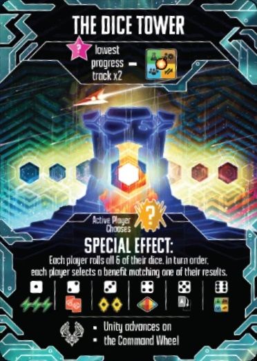 Andromeda's Edge: The Dice Tower Promo Cards box art
