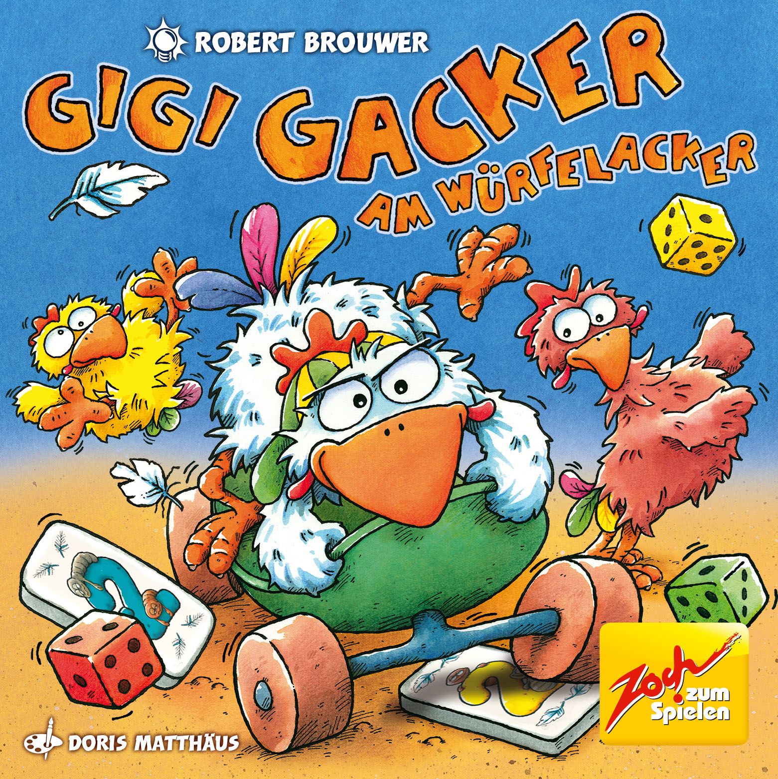 Gigi Gacker am Würfelacker box art