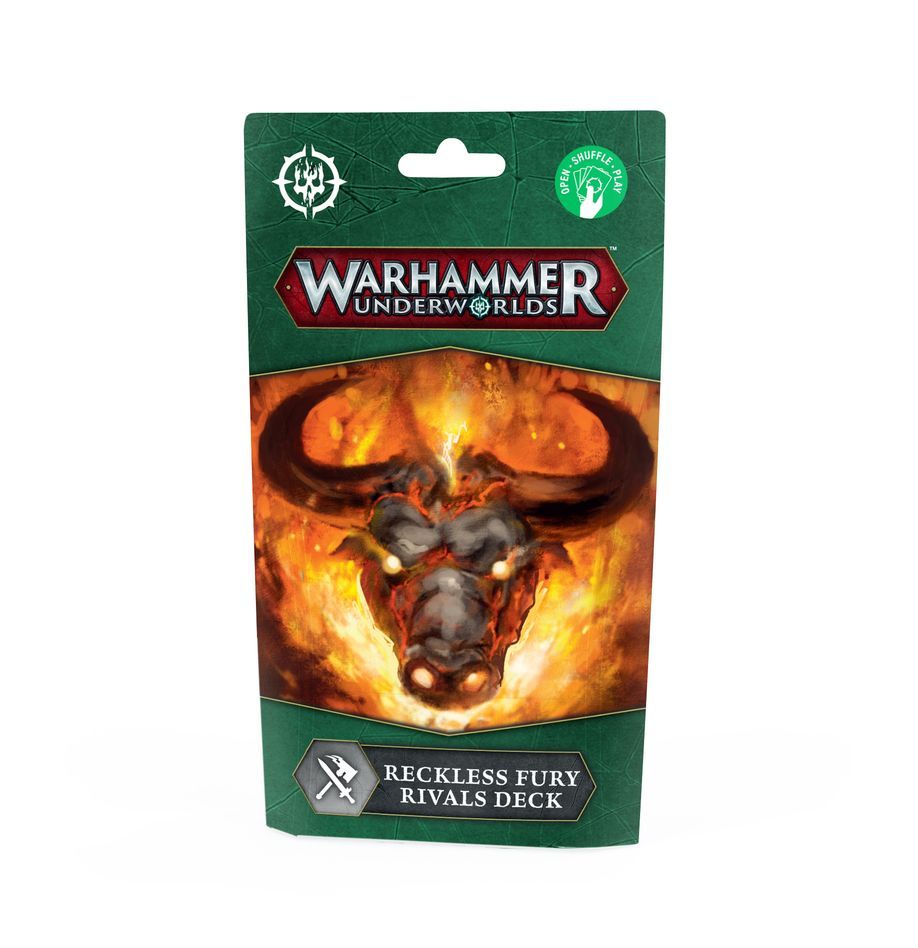 Warhammer Underworlds: Reckless Fury Rivals Deck box art