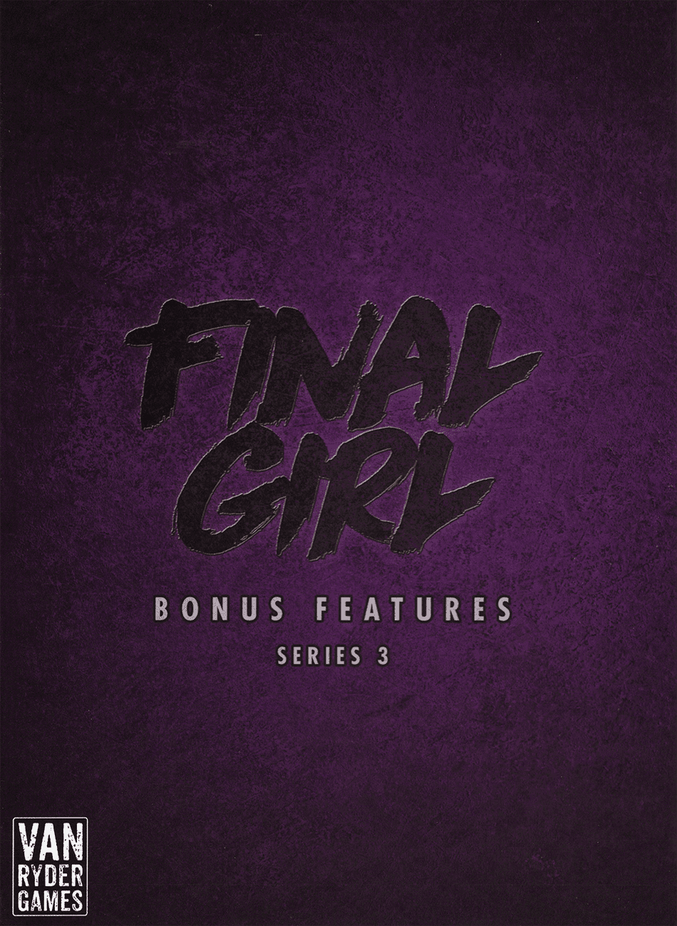 Final Girl: Series 3 Bonus Features Box doboz