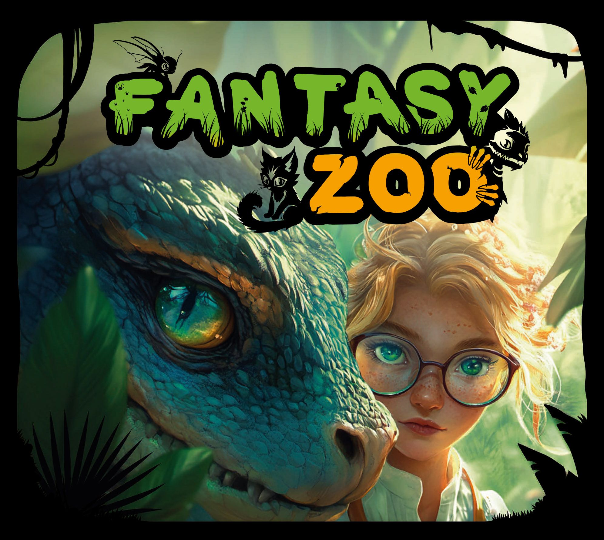 Coperta Fantasy Zoo