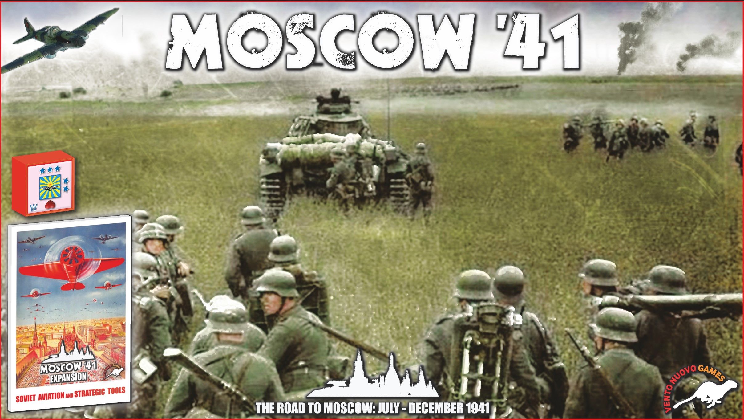 Moscow '41: Soviet Aviation and Strategic Tools box art