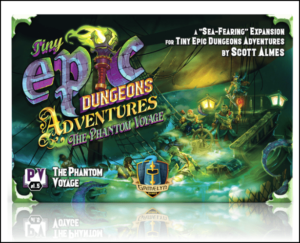 Tiny Epic Dungeons Adventures: The Phantom Voyage box art
