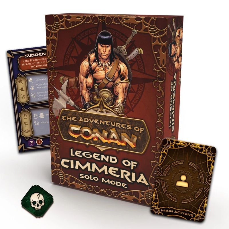 The Adventures of Conan: Legend of Cimmeria Solo Mode box art