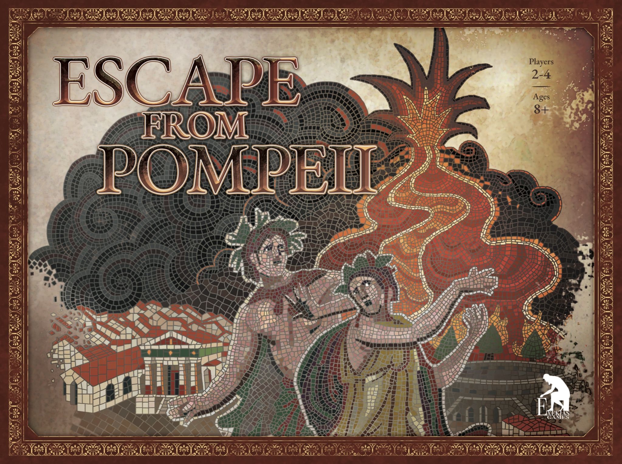 Escape From Pompeii box art