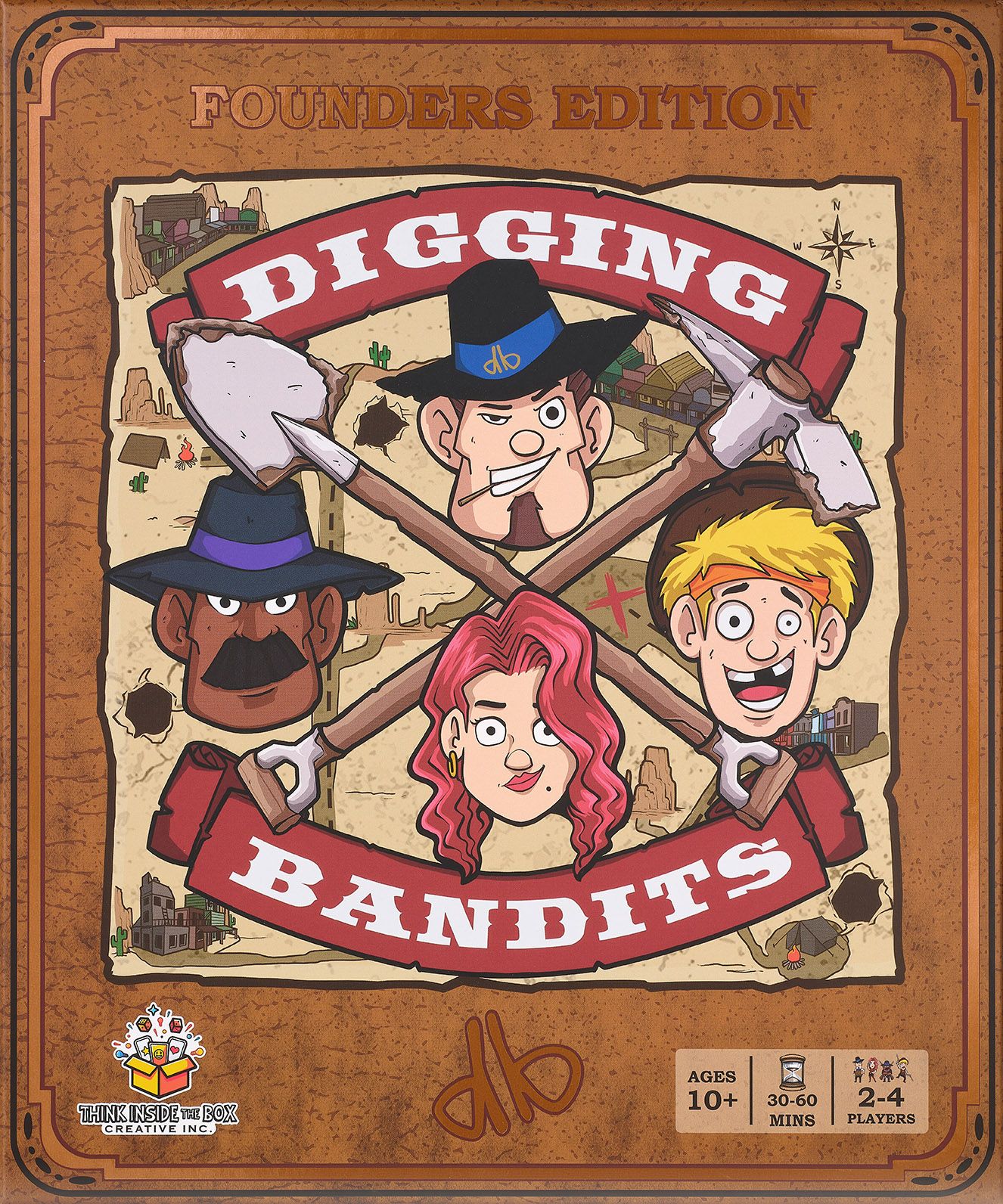 Digging Bandits: Founders Edition box art