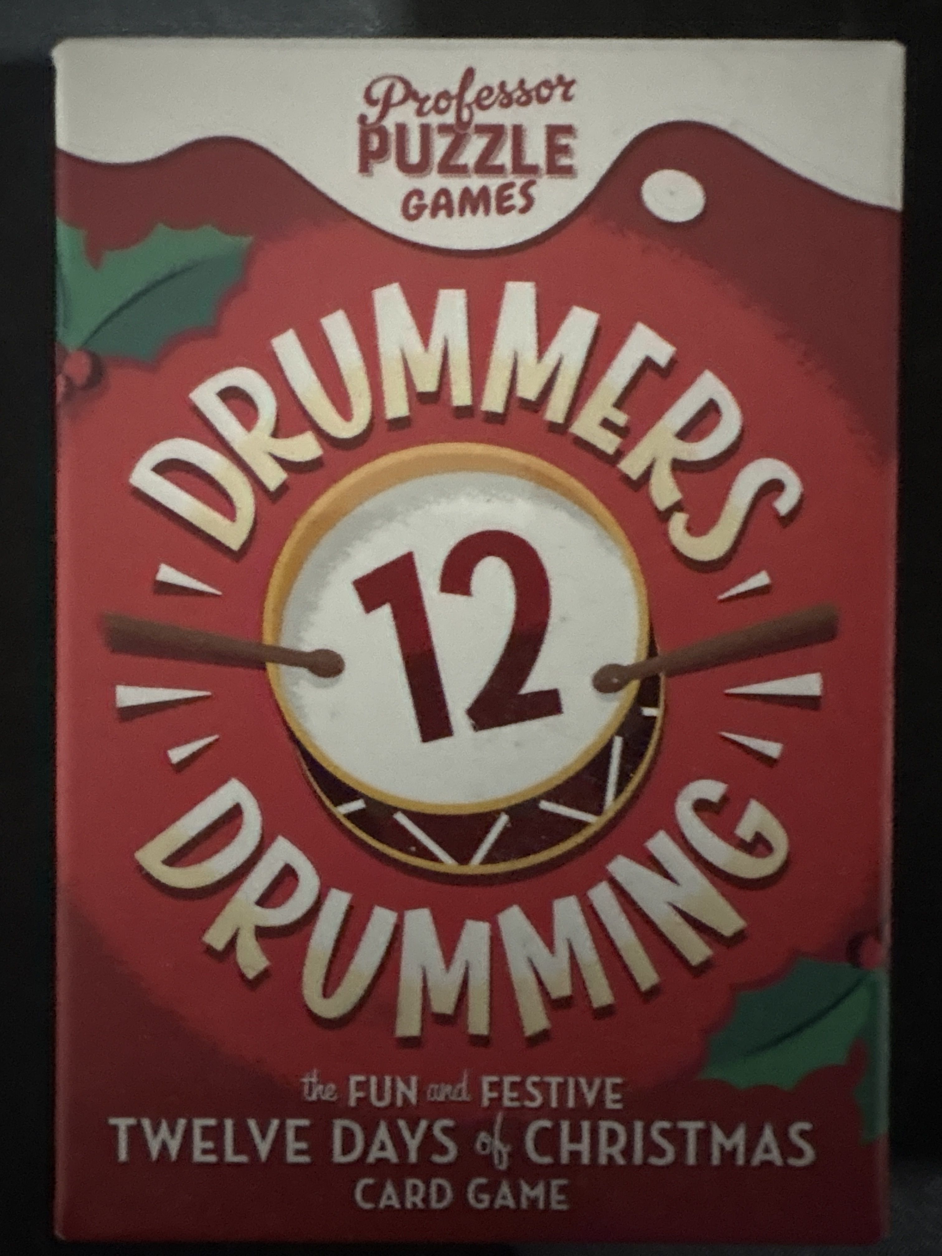 12 Drummers Drumming box art