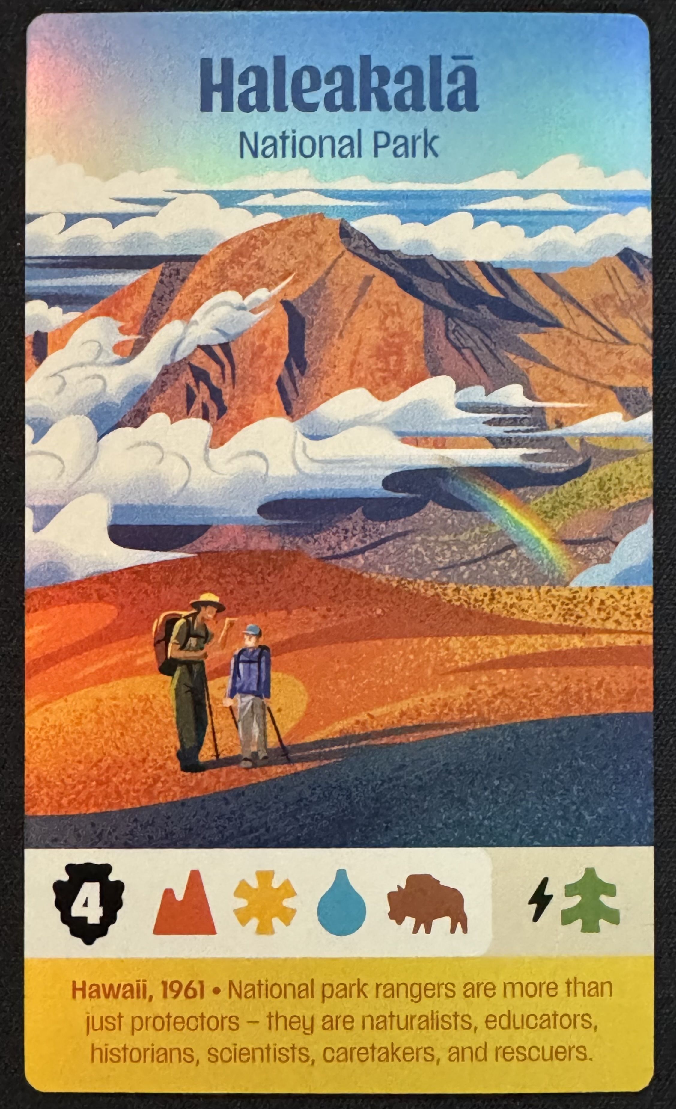 Parks (Second Edition): Haleakalā National Park Promo Card box art