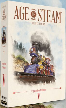 Age of Steam Deluxe: Expansion Volume V doboz