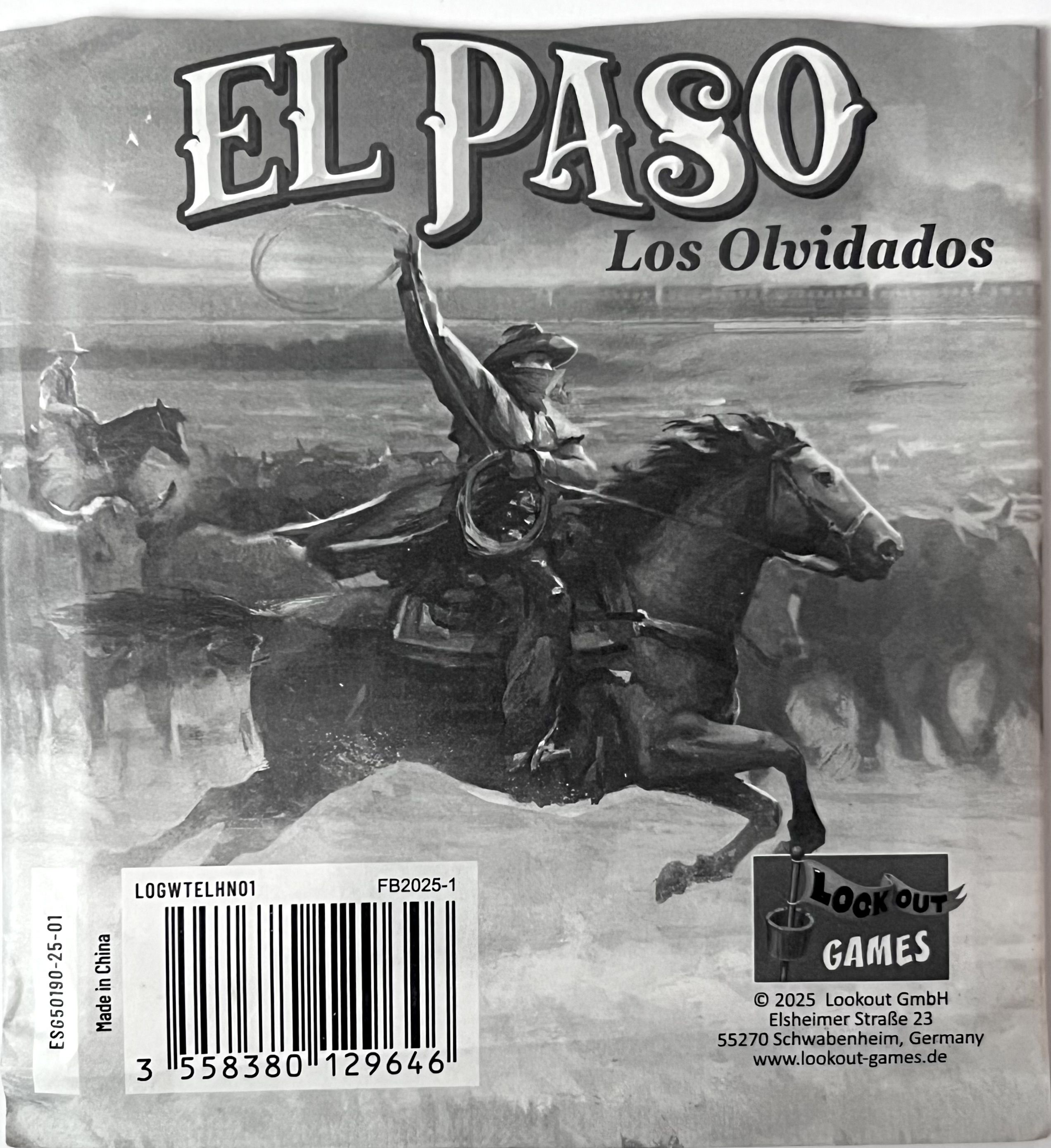 Great Western Trail: El Paso – Los Olvidados Promo box art