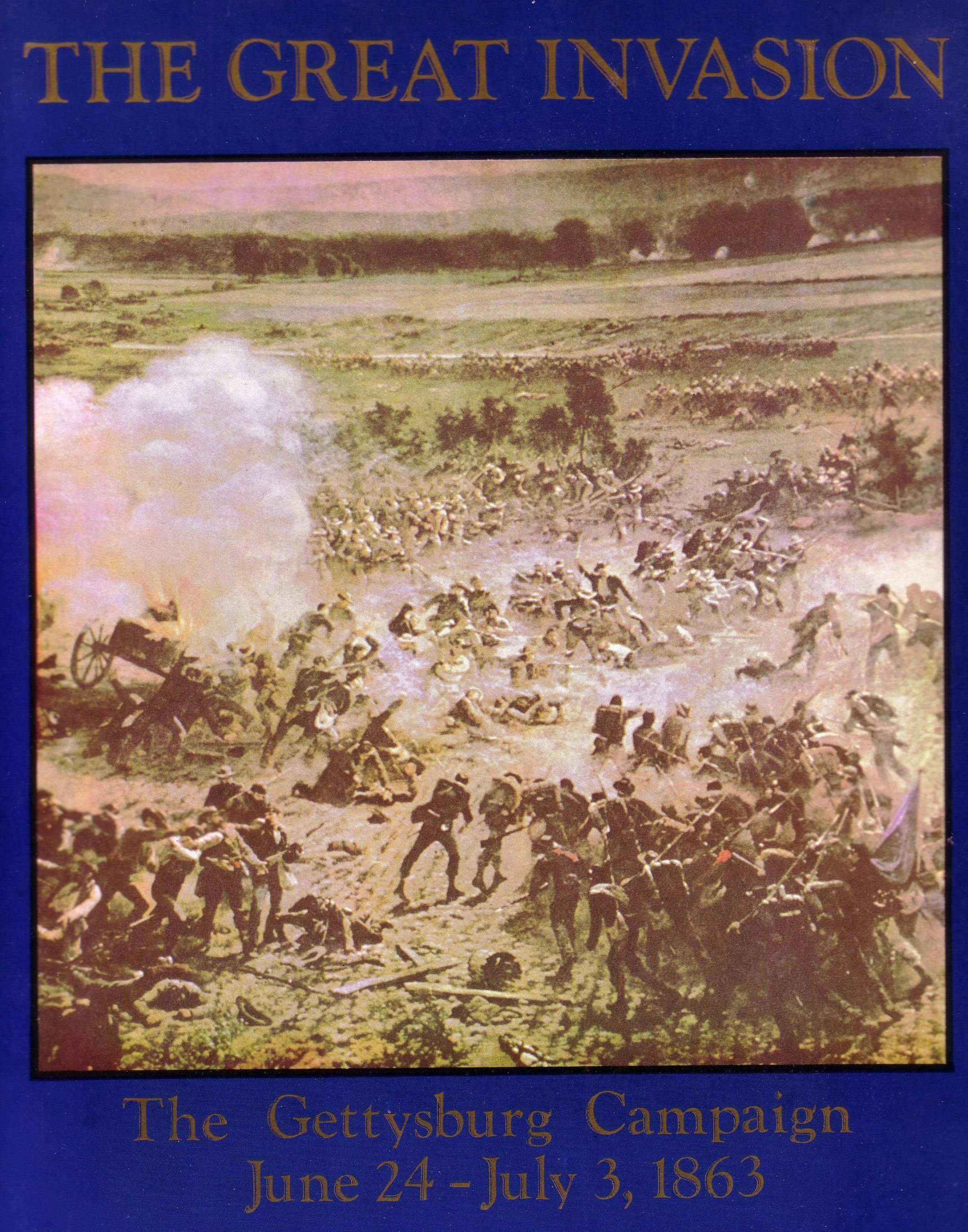 The Great Invasion: The Gettysburg Campaign June 24 – July 3, 1863 box art