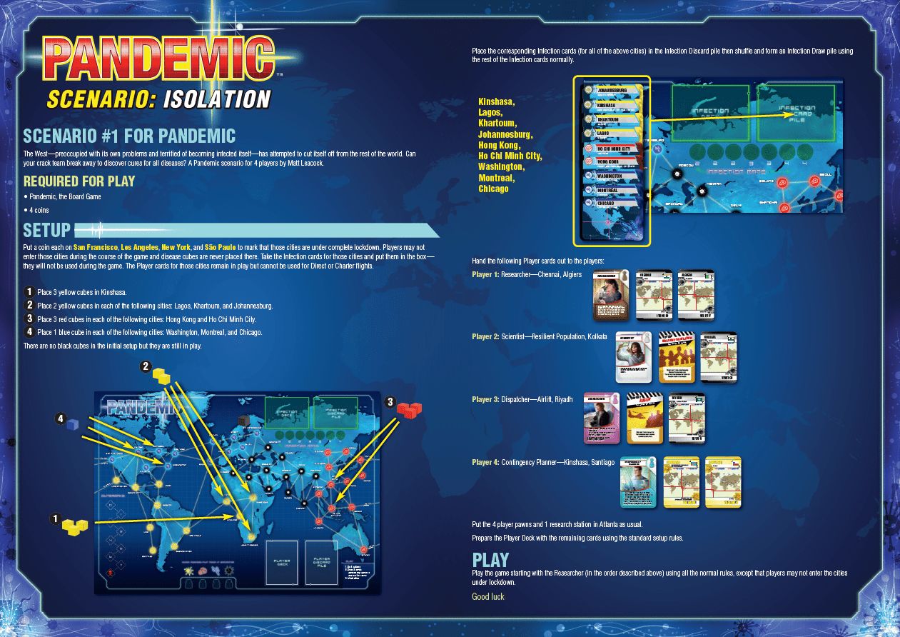 Pandemic: Isolation box art