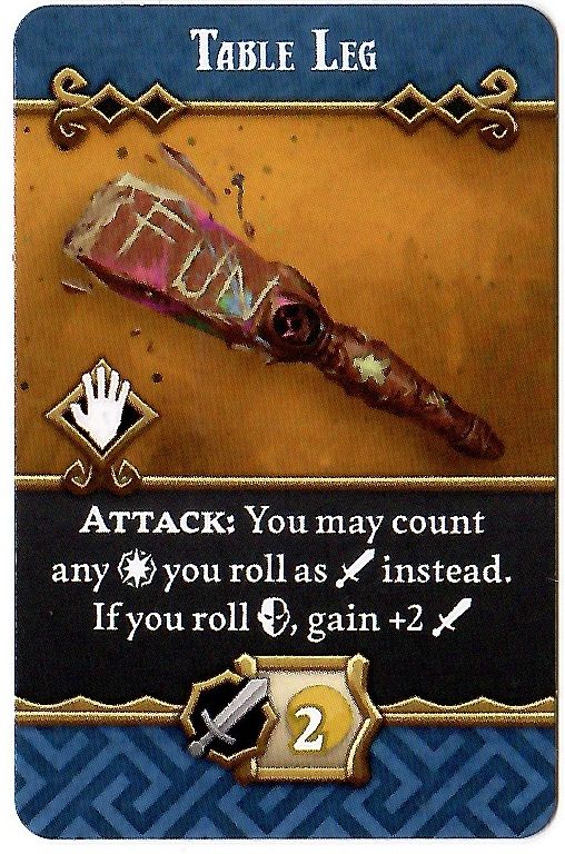 Massive Darkness 2: Table Leg Promo Card box art