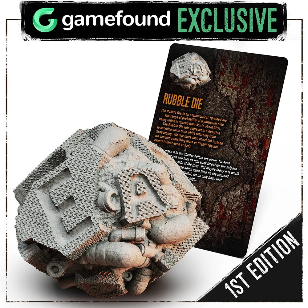 This War of Mine: The Board Game – Second Edition: The Rubble Die box art