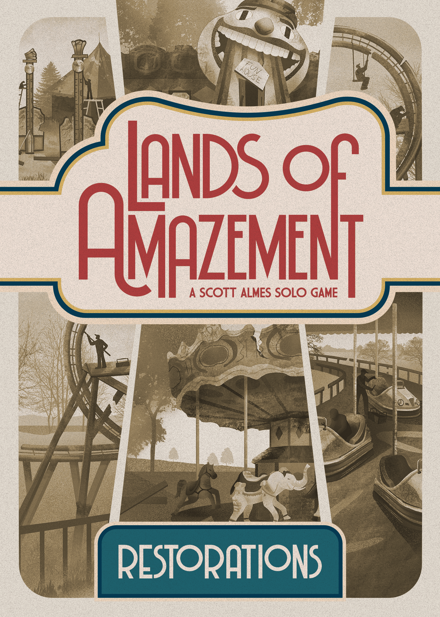Lands of Amazement: Restorations box art