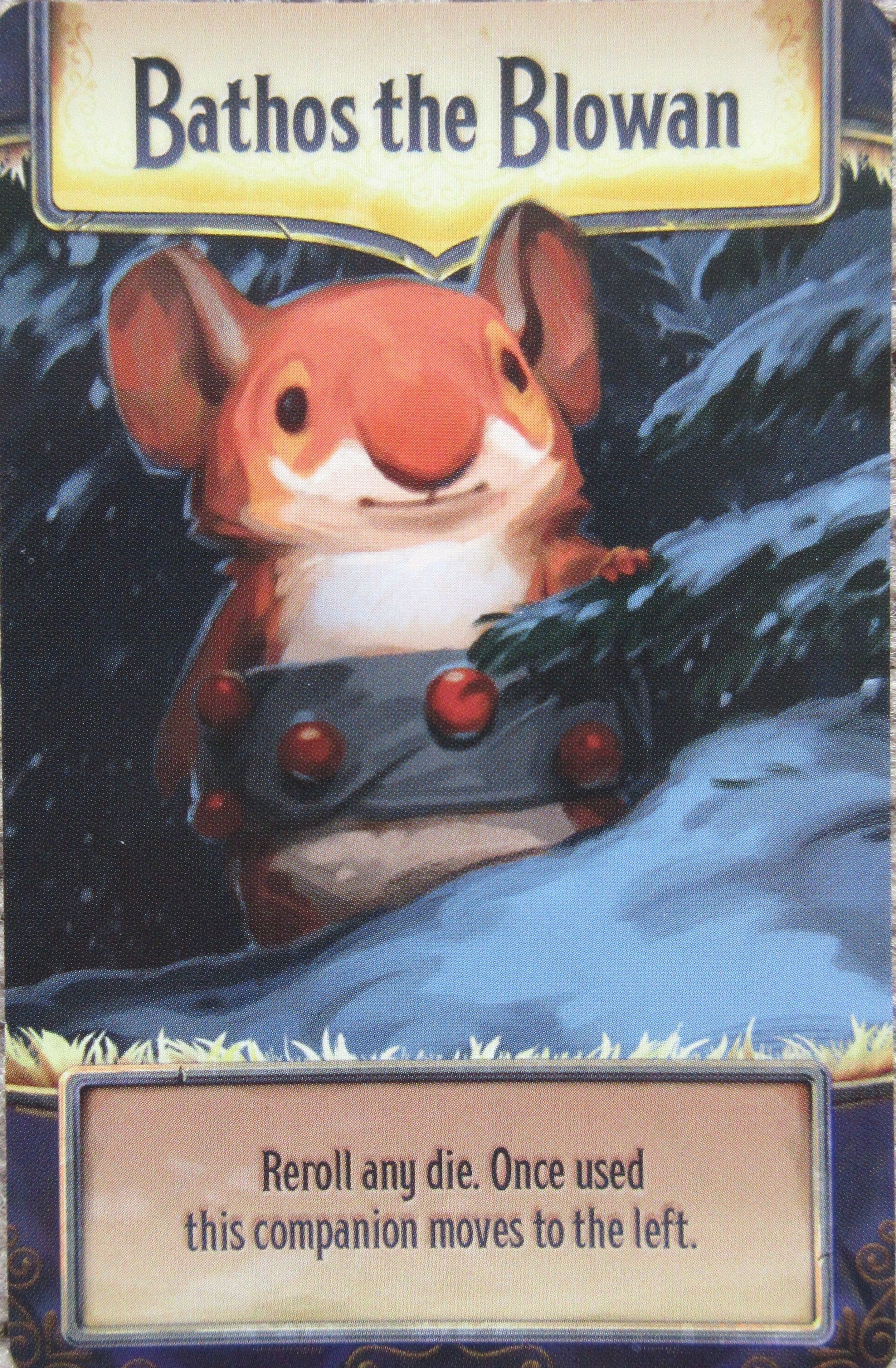 Merchants of the Dark Road: Bathos the Blowan Promo Card doboz
