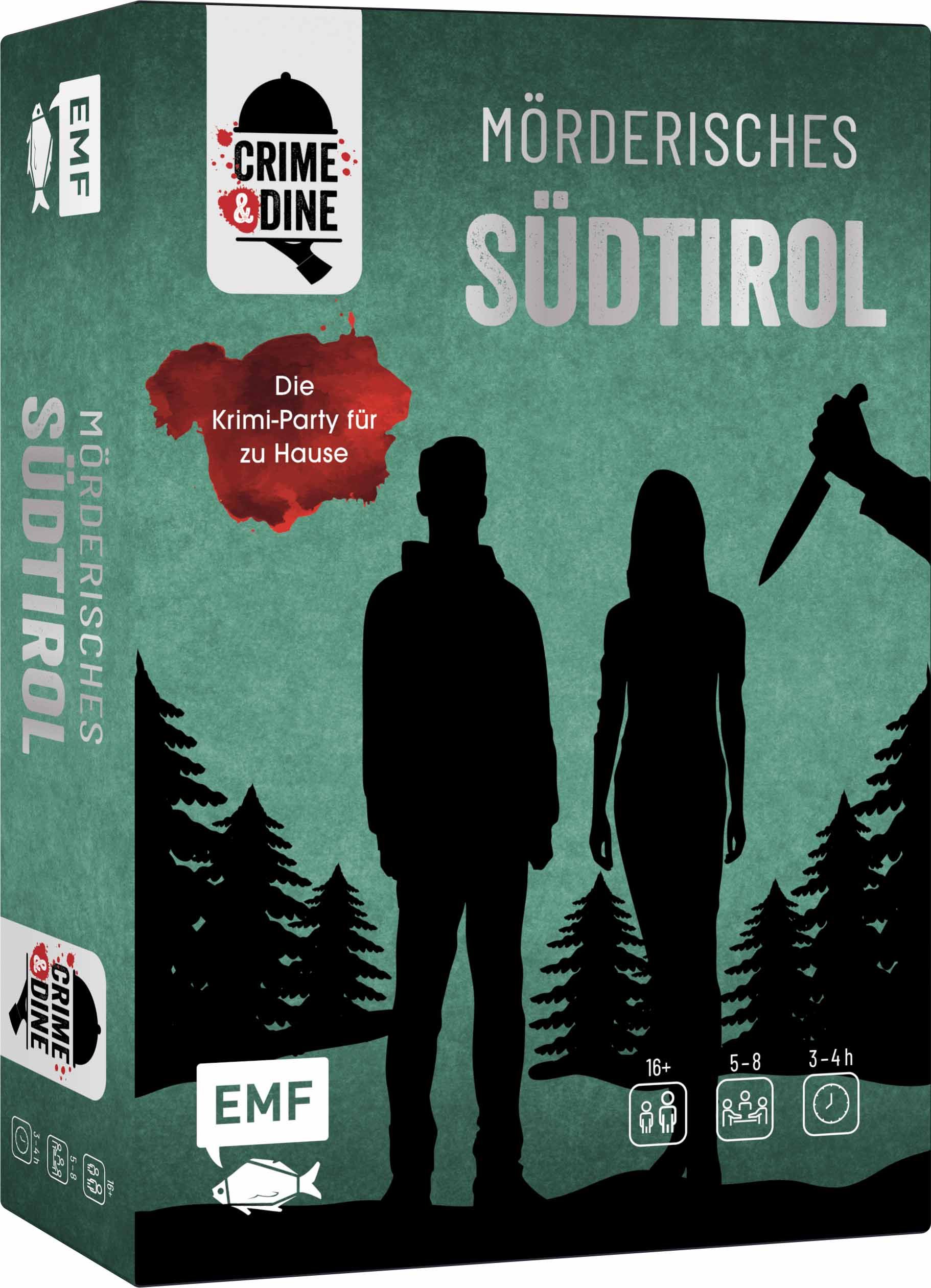Coperta Crime & Dine: Das Krimi-Dinner-Set – Mörderisches Südtirol