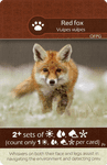 Earth: Red Fox/Badger Promo Card doboz