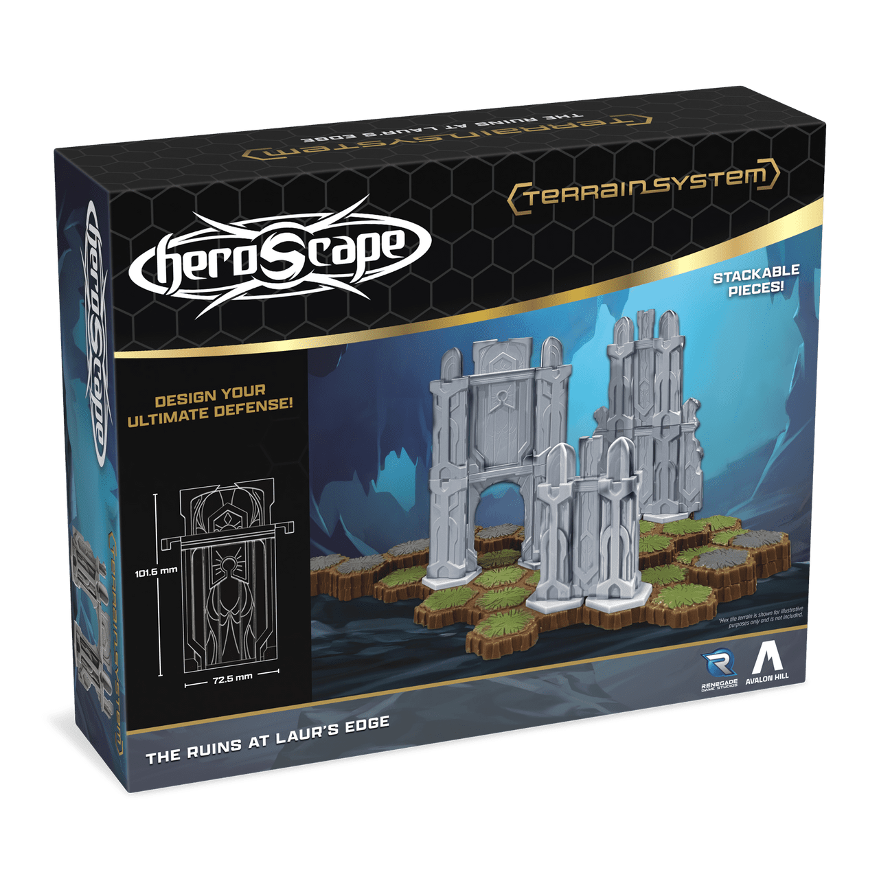 Heroscape: The Ruins at Laur's Edge Terrain Expansion box art