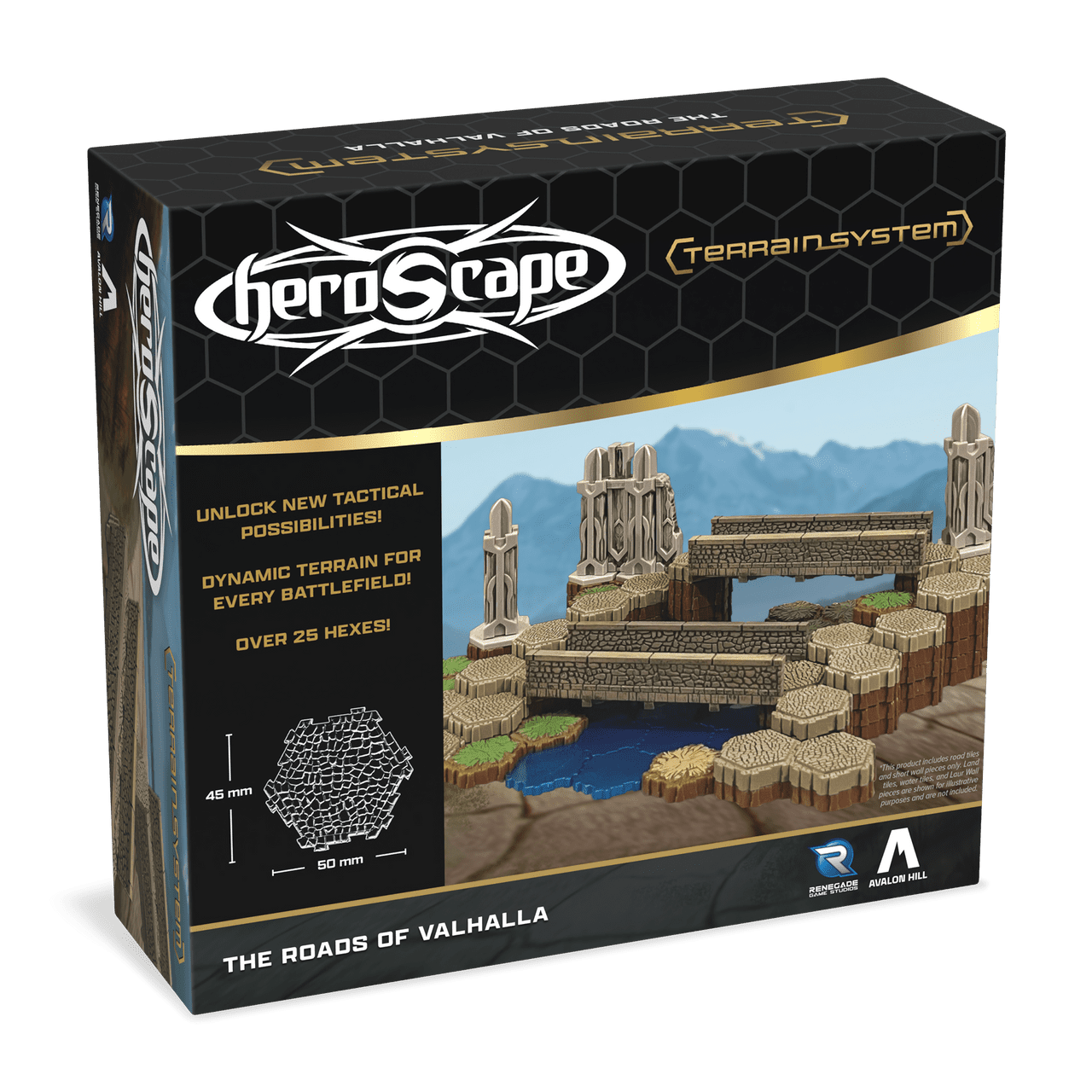 Heroscape: Roads of Valhalla Terrain Expansion box art