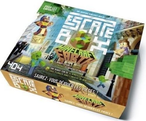 Coperta Escape Box: Minecraft – Earth